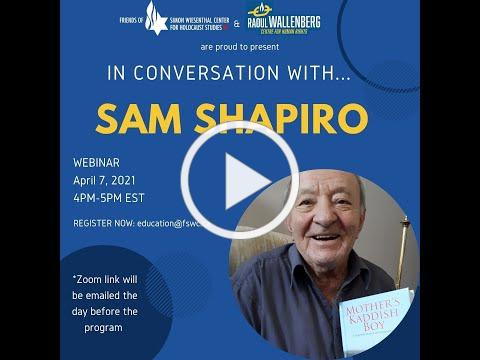 In Conversation with Sam Shapiro